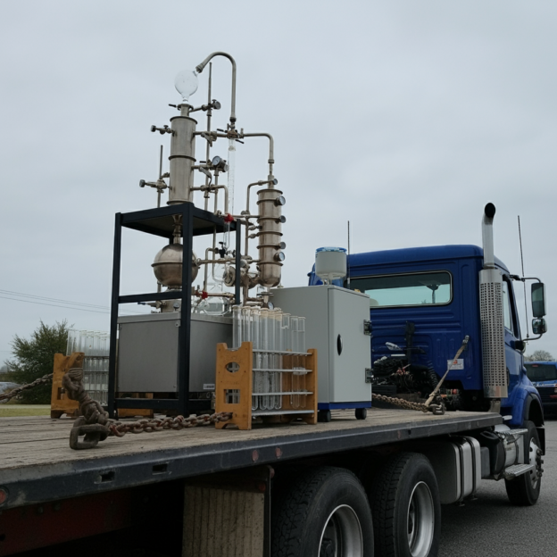 lab equipment moving